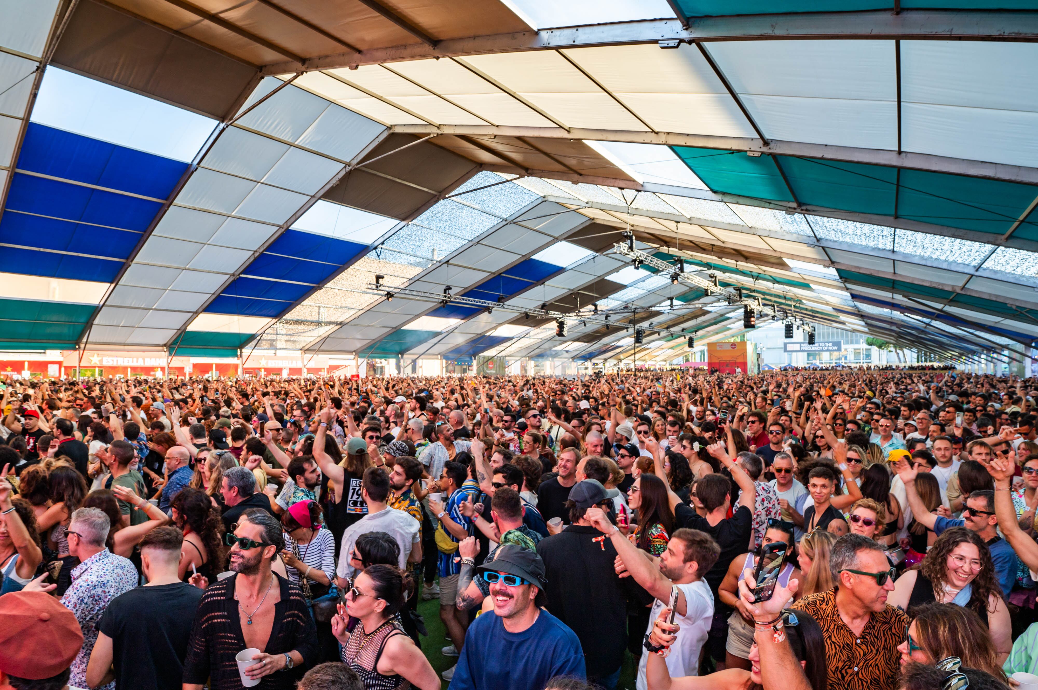 Durante todos los días, el público lo dio todo el Sónar 2024