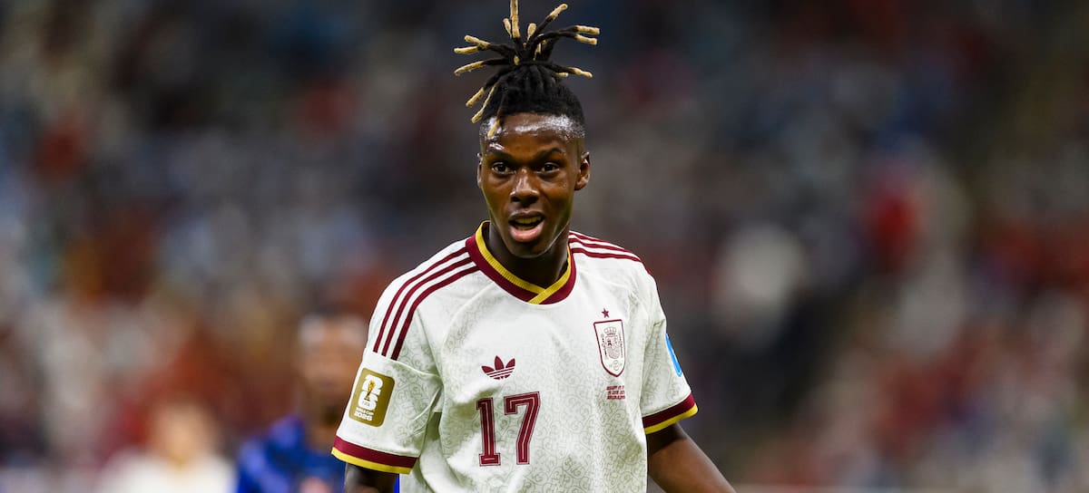 Nico Williams con la selección española