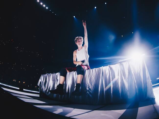 Troye Sivan durante "Charli XCX and Troye Sivan Present: Sweat" en el Madison Square Garden el 23 de septiembre de 2024 en Nueva York. (Photo by Rich Fury/MSG/Getty Images Getty Images for MSG Entertainment Holdings, LLC)