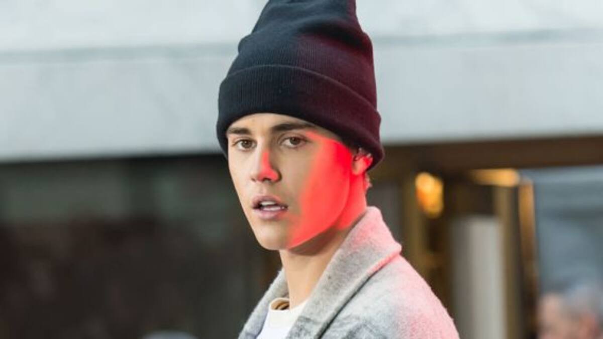El extraño look de Justin Bieber