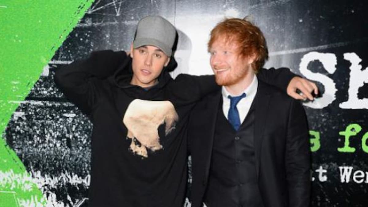 Justin Bieber y Ed Sheeran lanzan una canción