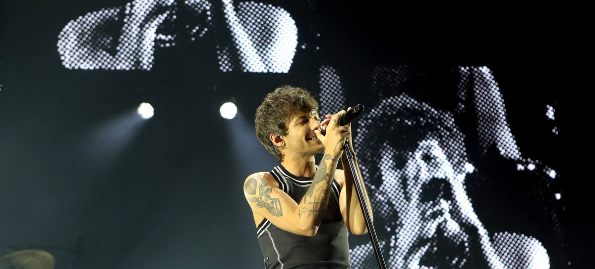 Louis Tomlinson en el O2 Arena