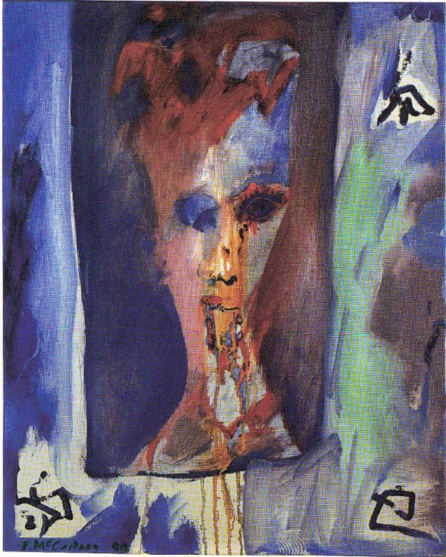 'Bowie spewing', 1990