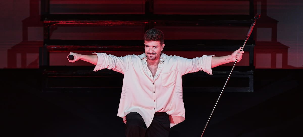 Pablo Alborán en concierto en México con su gira 'KM0 Global Tour', 8 de octubre de 2026.