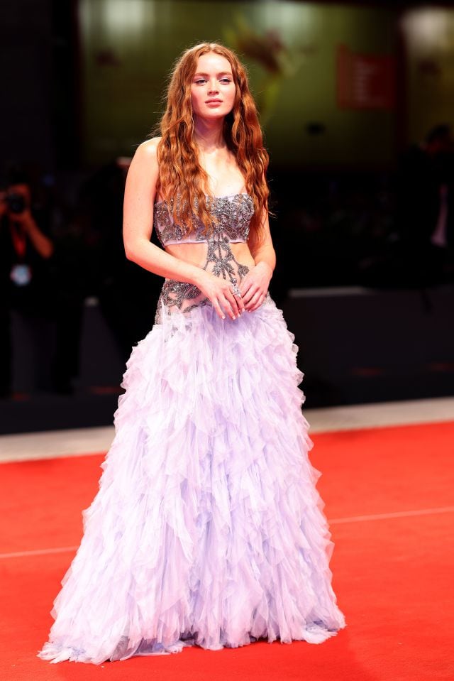 Sadie Sink, de &#039;Stranger Things&#039; al Festival de Venecia.