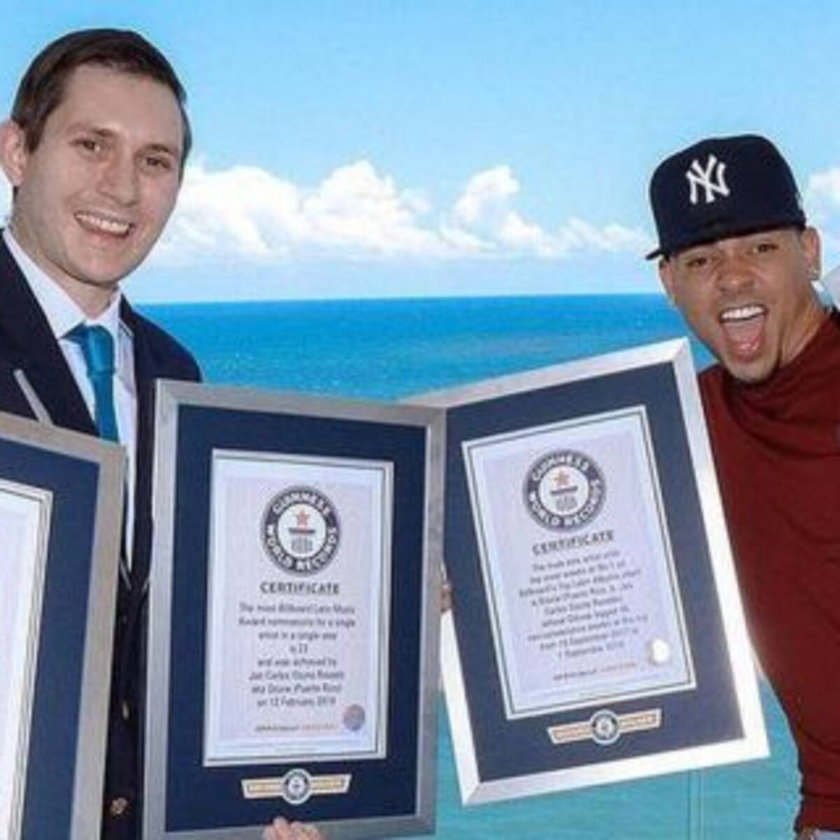 No para: Ozuna rompió un nuevo Récord Guinness