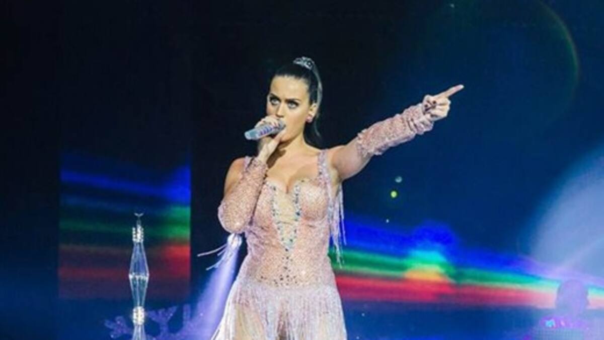 Katy Perry la rompió en el Jingle Bell Ball