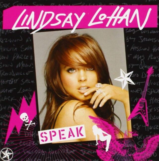 Portada de &#039;Speak&#039;, el álbum debut de Lindsay Lohan