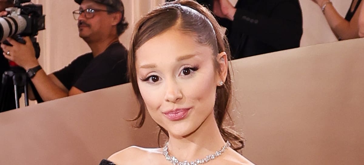 Ariana Grande en los Golden Globes, enero de 2026.