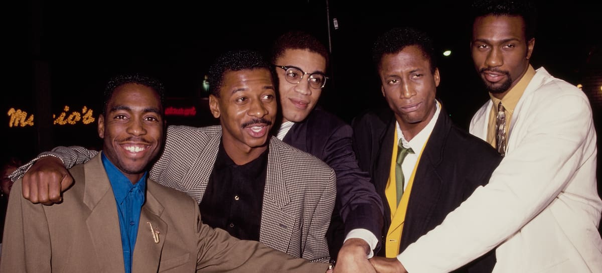 'The Five Heartbeats': Tico Wells, Robert Townsend, Harry J Lennix, Michael Wright y Leon Robinson