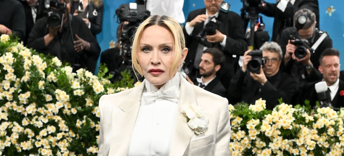 Madonna acude como invitada a la MET Gala, mayo 2025