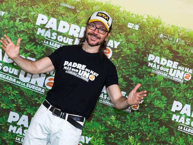 Santiago Segura en la première de 'Padre no hay mas que uno 2'.