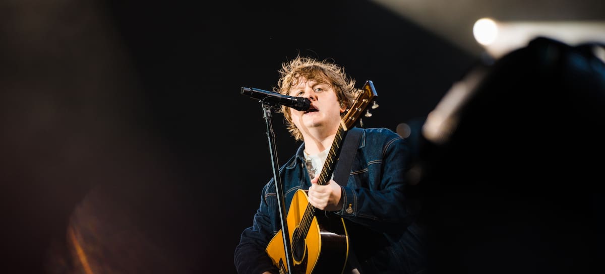 Lewis Capaldi en el día 2 del festival Lollapalooza de Brasil.