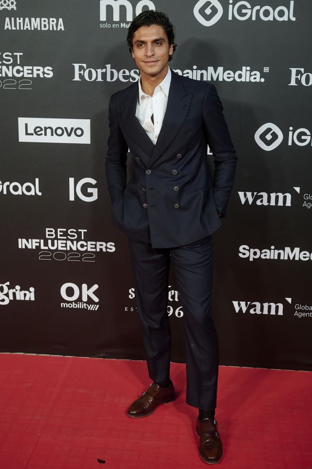 Tomás Páramo en la gala Forbes Best Influencer 2022