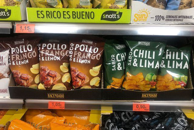 Las nuevas patatas fritas de Mercadona.