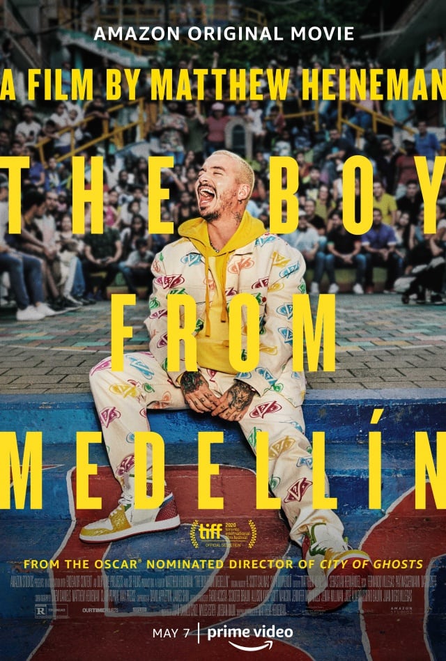 Cartel del documental &#039;The Boy From Medellín&#039; de J Balvin