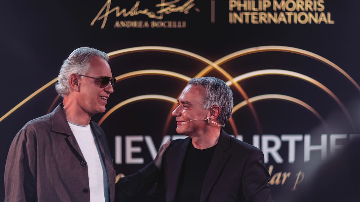 Andrea Bocelli presenta en Venecia su nuevo proyecto global: “Hay que creer incluso en lo que parece imposible”