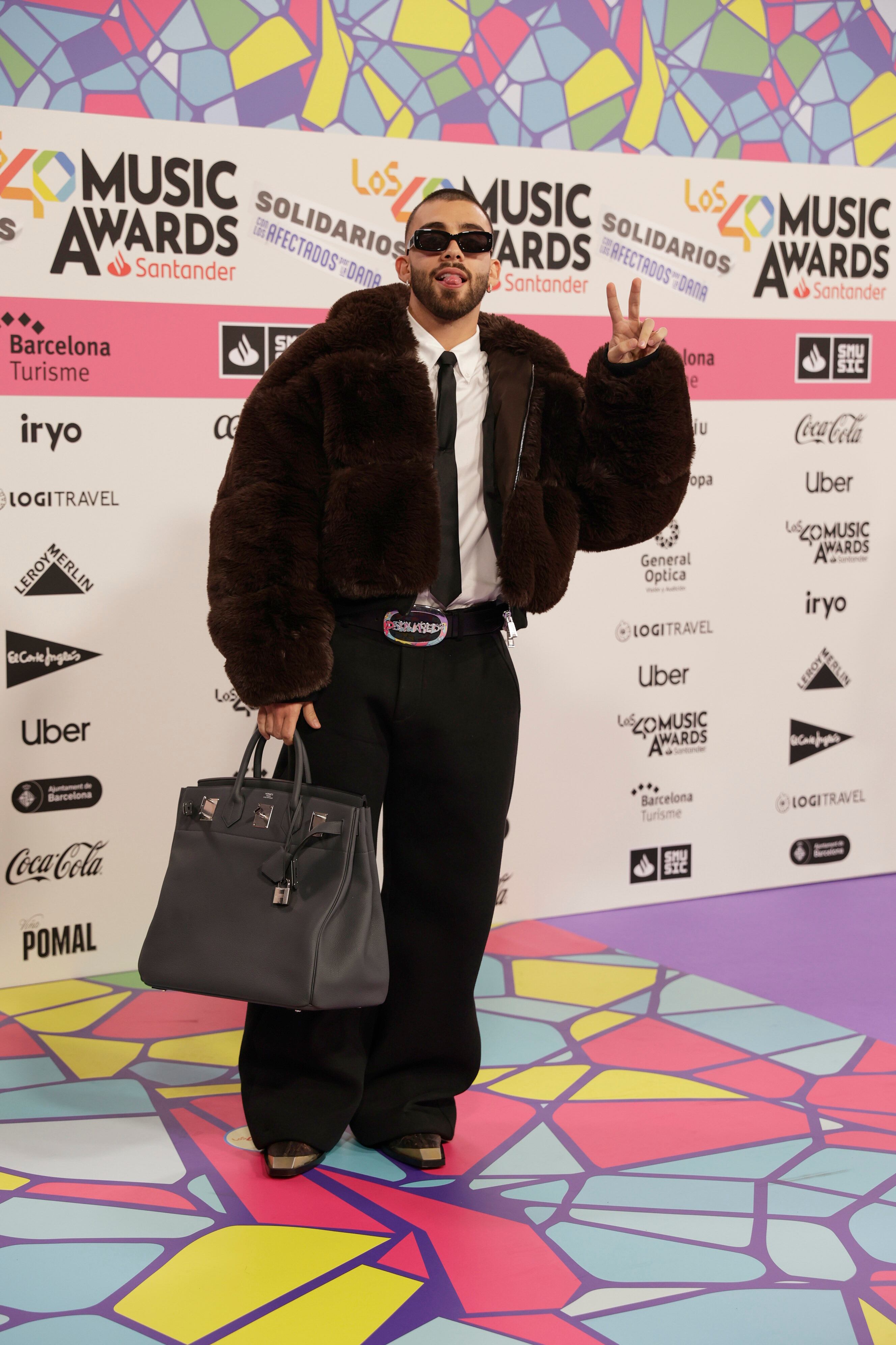 Manuel Turizo en LOS40 Music Awards Santander 2024