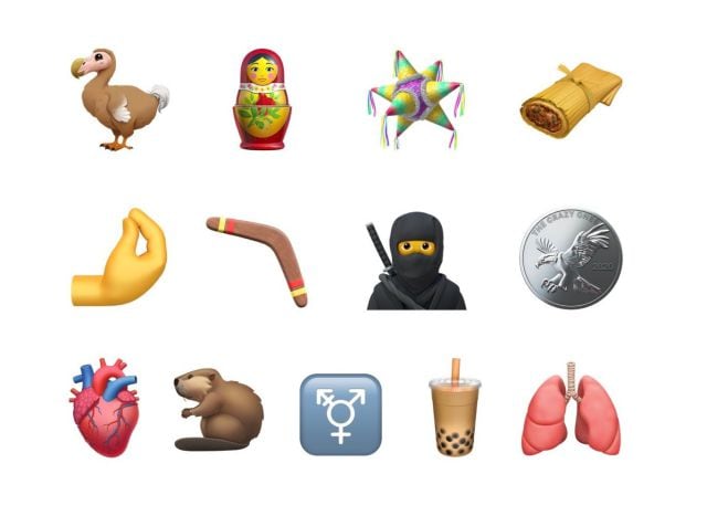 Nuevos emojis de iOS 14.2