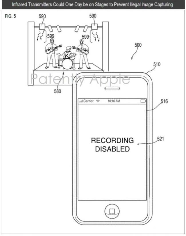 Apple no te deja usar el celu en recitales