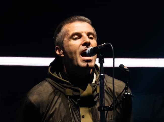 Liam Gallagher (Oasis), en directo en su show de regreso en Cardiff (Gales)