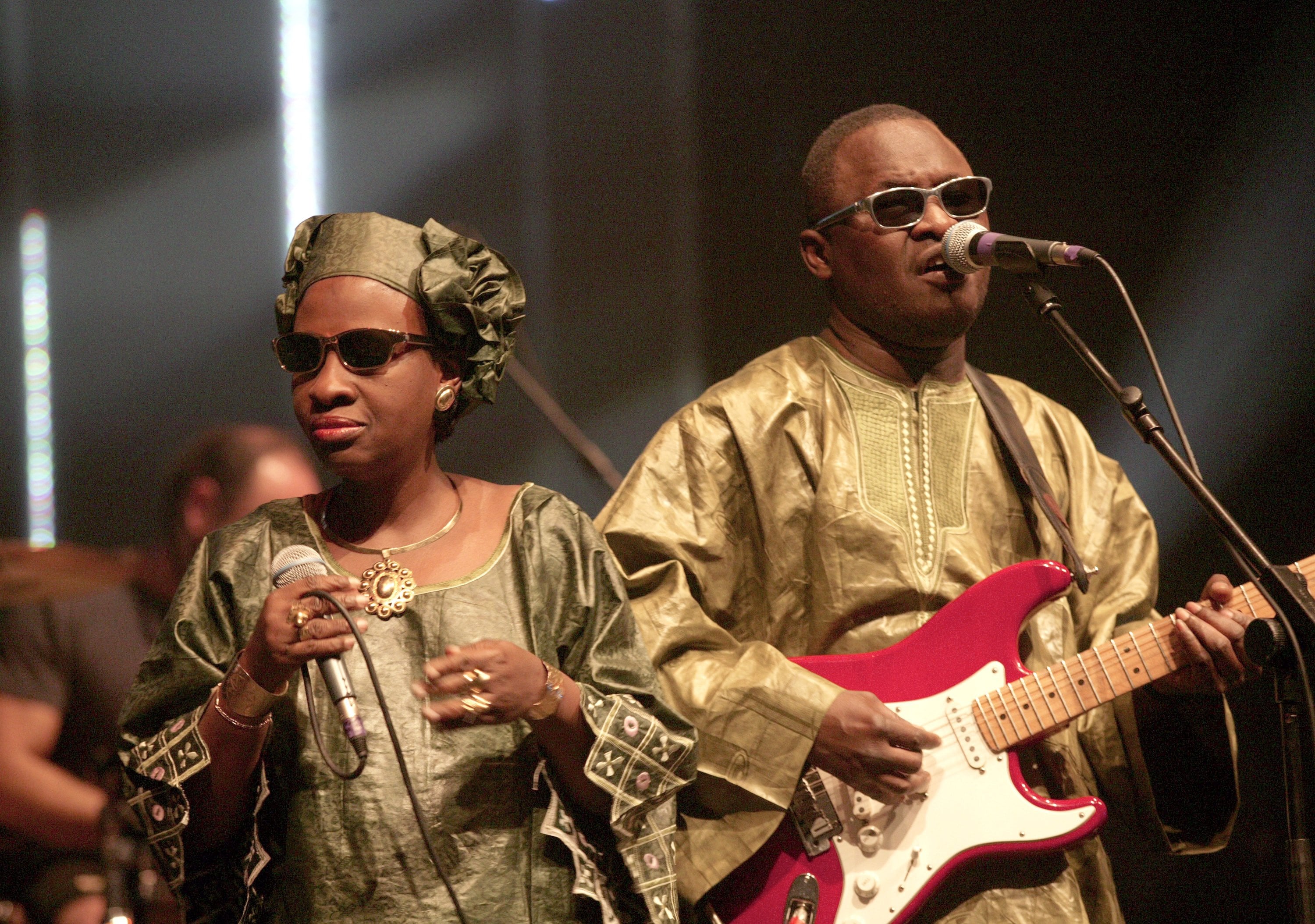 Amadou y Mariam en los premios de Radio 3 en Londres.