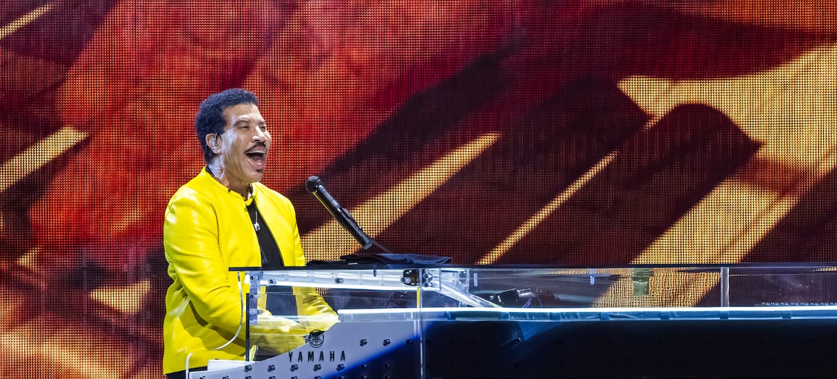 Lionel Richie en concierto en Michigan, 1 de julio de 2026.
