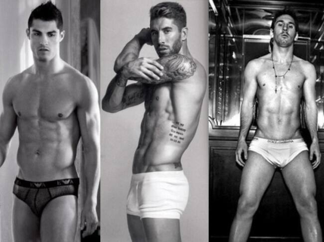 Cristiano Ronaldo, Sergio Ramos, Messi