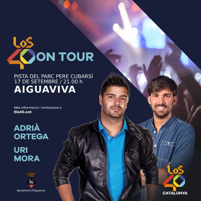 ELS40 On Tour arriba a Aiguaviva el 17 de setembre