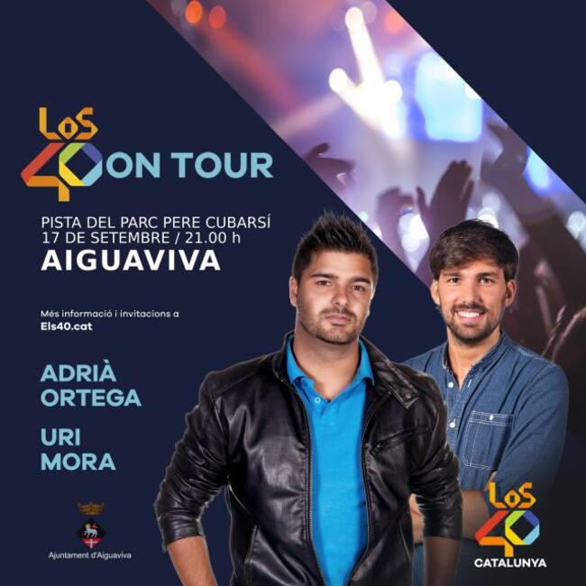 ELS40 On Tour arriba a Aiguaviva el 17 de setembre
