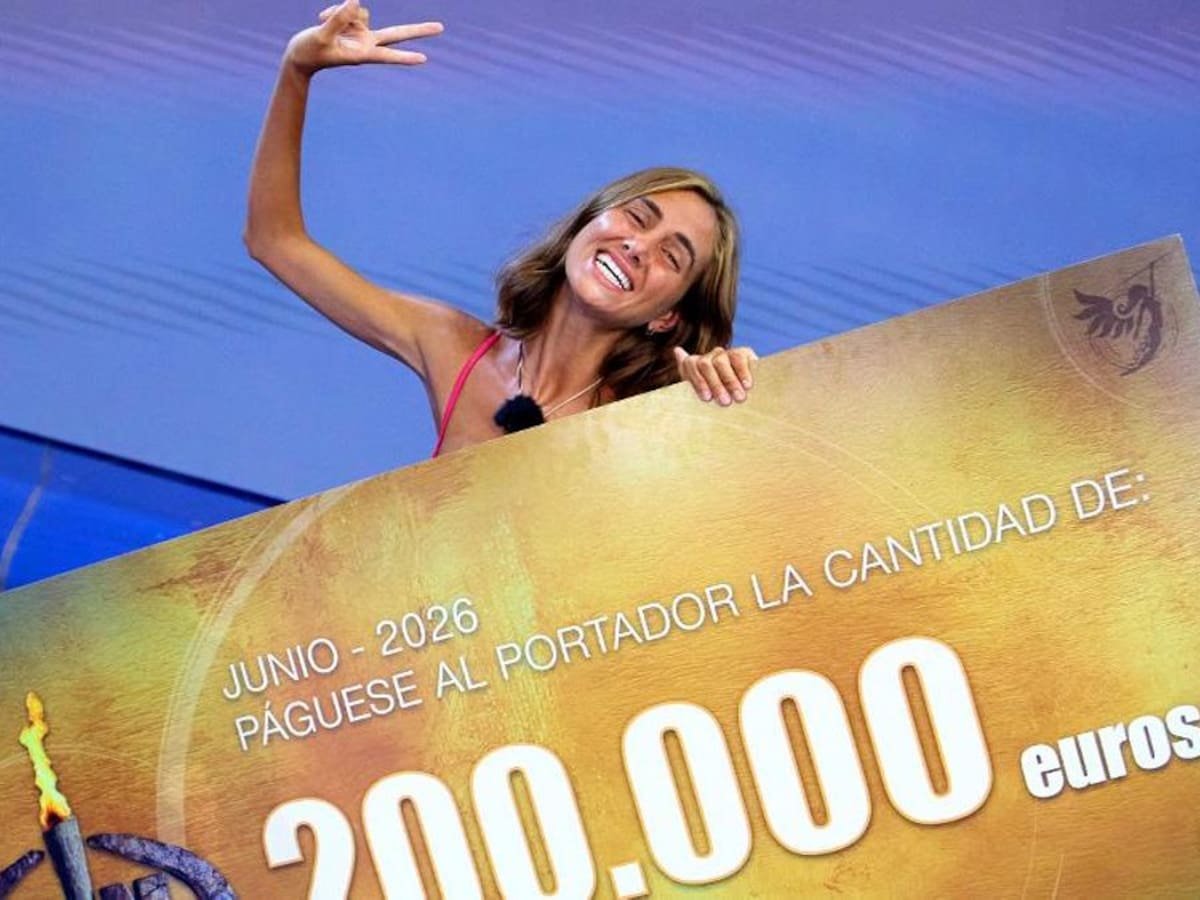 Maica gana los 200.000 euros de premio de 'Supervivientes', pero ¿cuánto dinero se queda tras pagar a Hacienda?