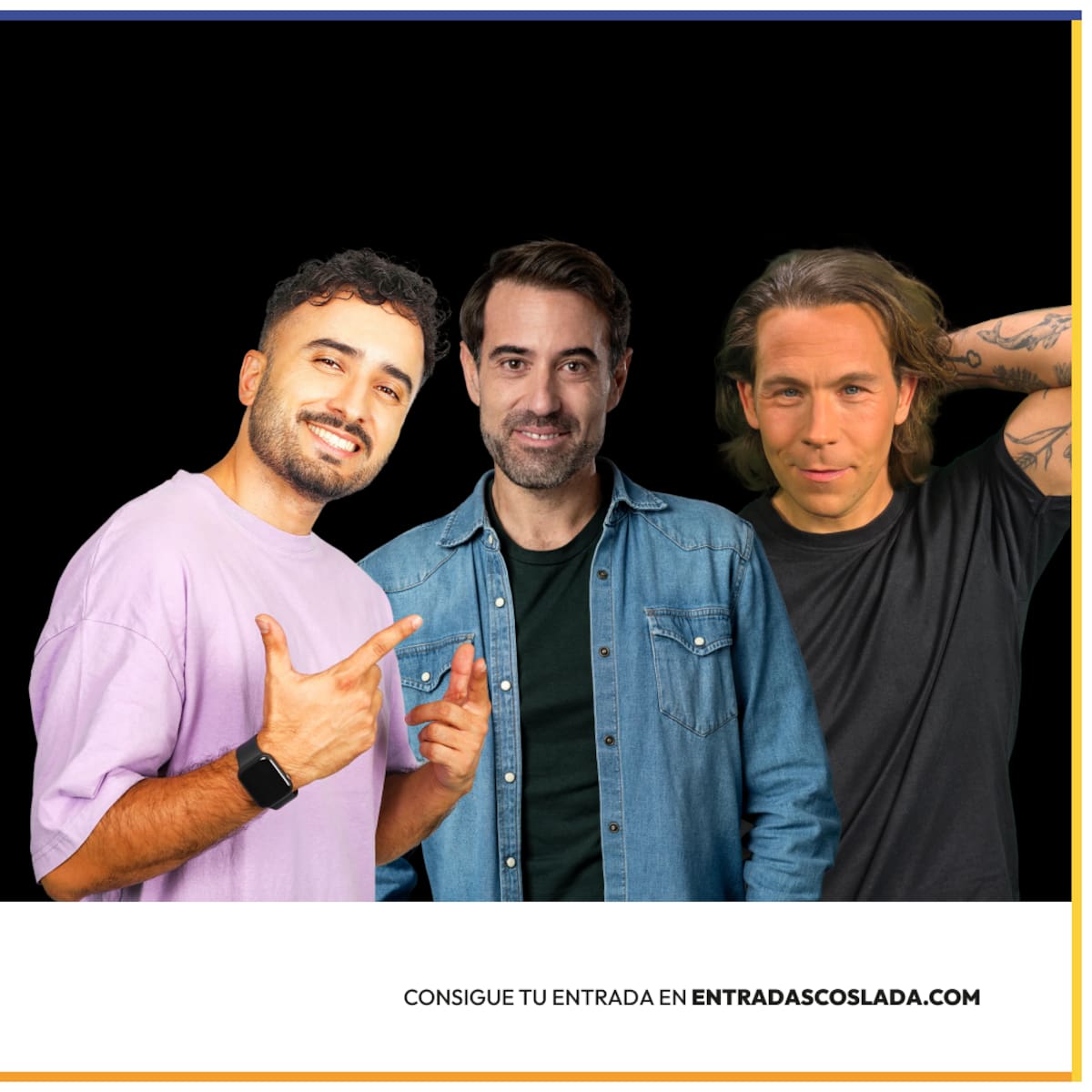LOS40 Sessions llega a Coslada con Óscar Martínez, David Álvarez y José Vicens