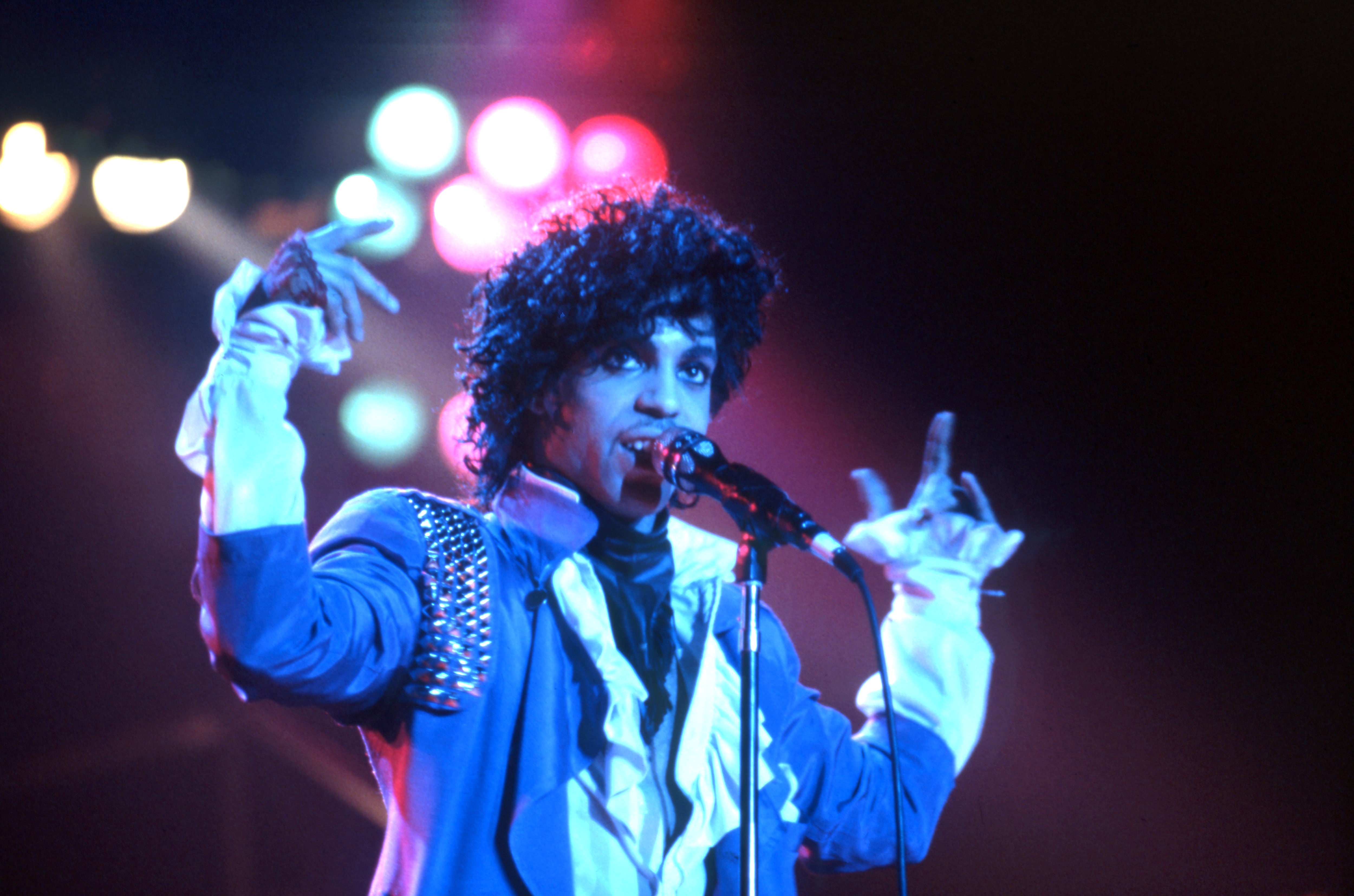 Prince, en su 'Purple Rain Tour 1984'.