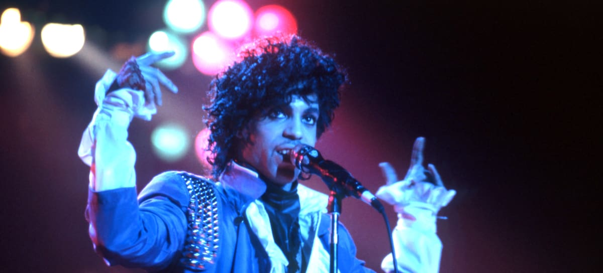 Prince, en su 'Purple Rain Tour 1984'.