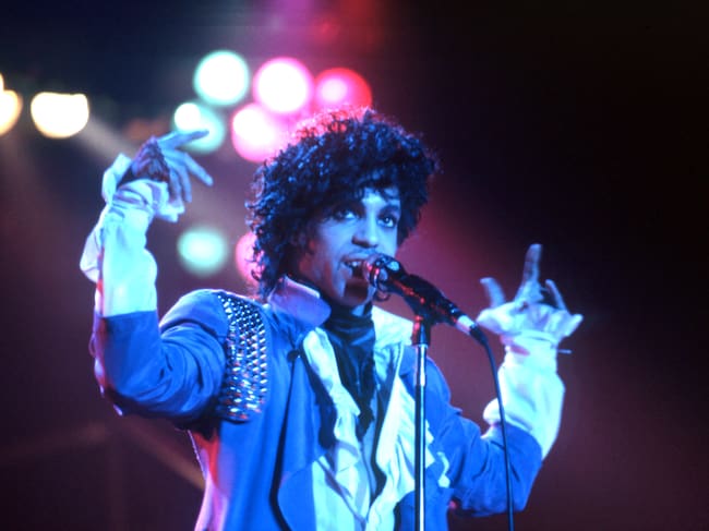Prince, en su 'Purple Rain Tour 1984'.