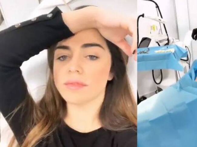 Violeta, en la operación