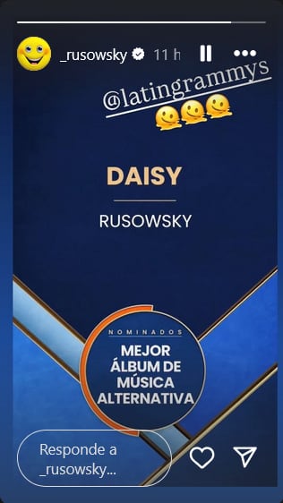 Historia de Rusowsky tras conocer sus nominaciones a los Latin Grammy 2025.