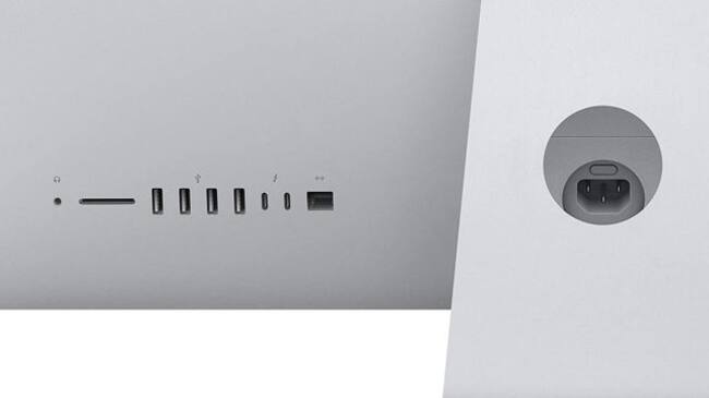 Los puertos volverán al iMac.