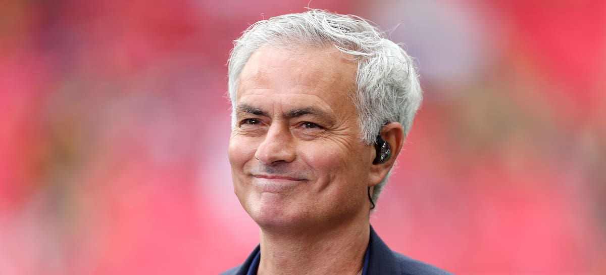 José Mourinho en un partido entre el Borussia Dortmund y el Real Madrid CF en 2024