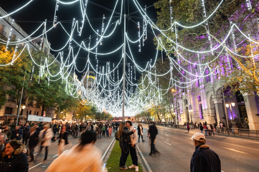 El encendido de luces de Navidad en Madrid