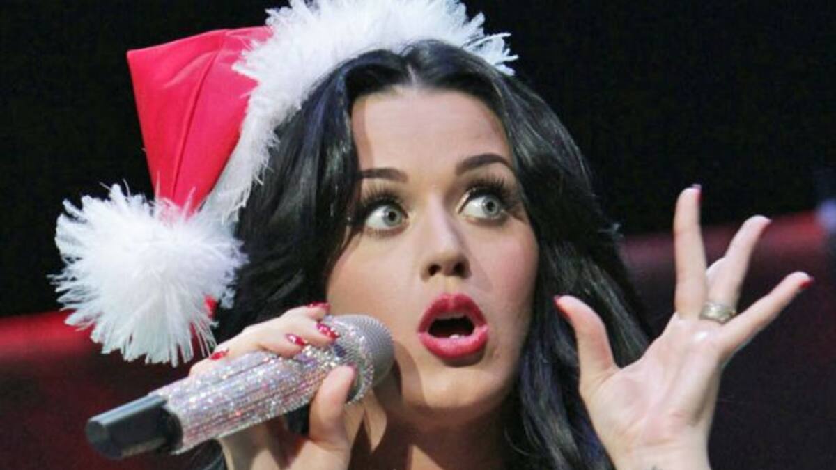 Katy Perry ya prepara una canción navideña