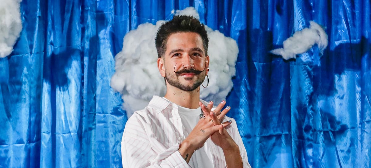 Camilo en la presentación de su nuevo álbum.