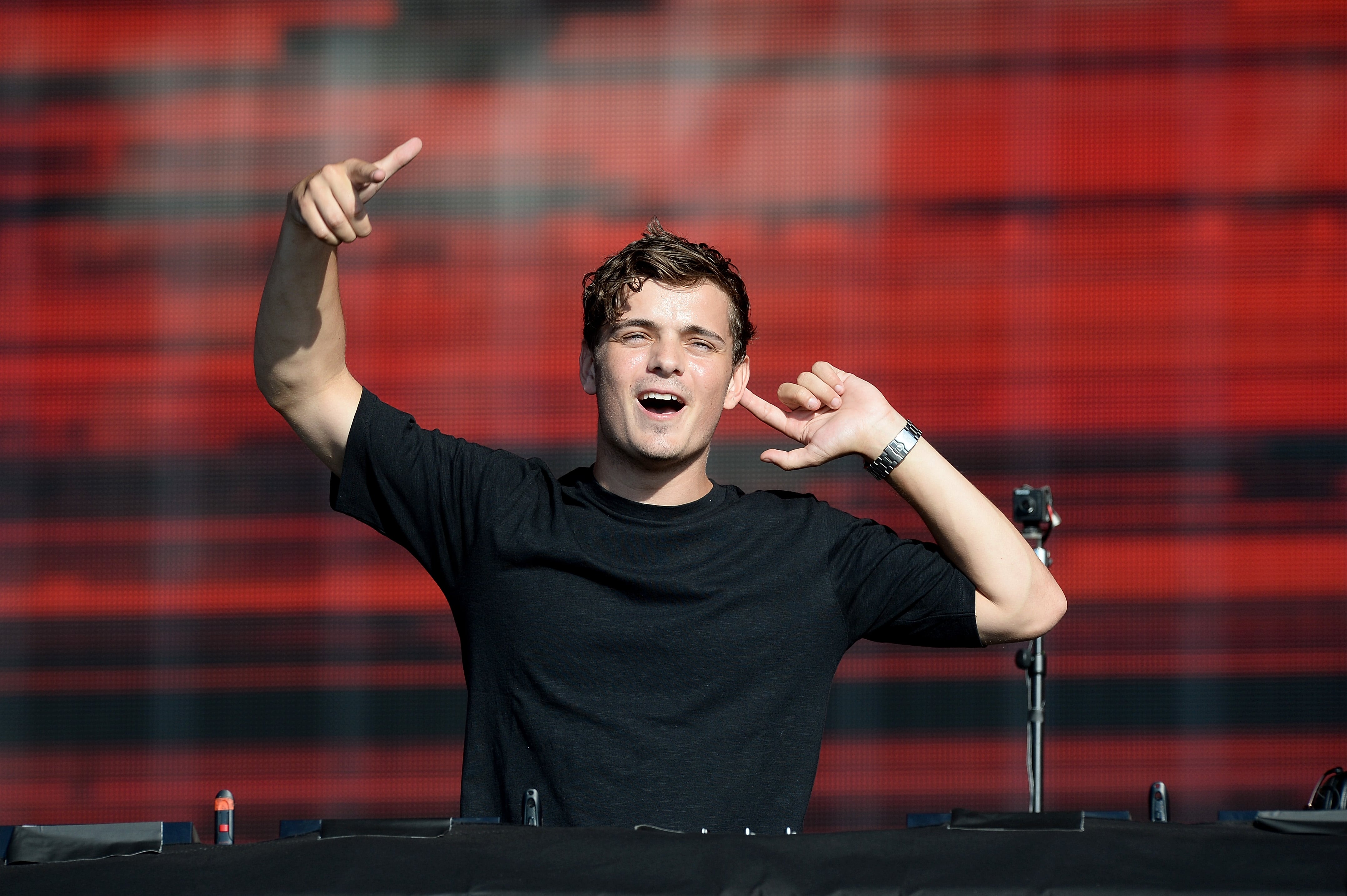 Martin Garrix, en el British Summer Time Festival en Hyde Park de Londres en 2017