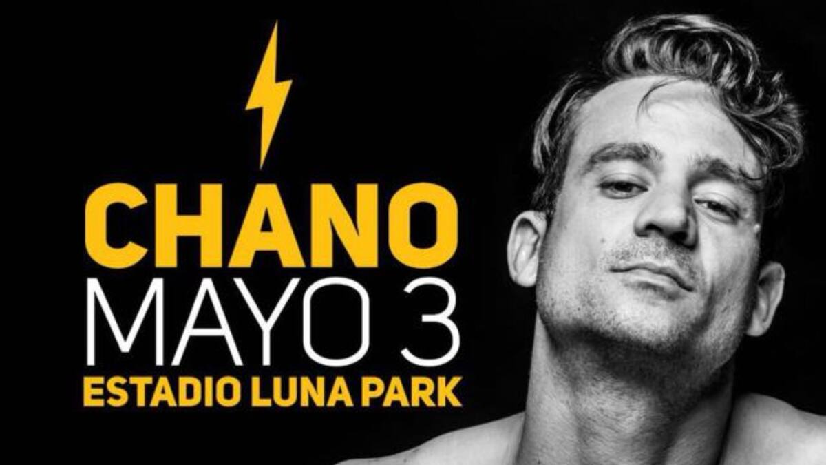 ¡Chano se presentará en el Luna Park!