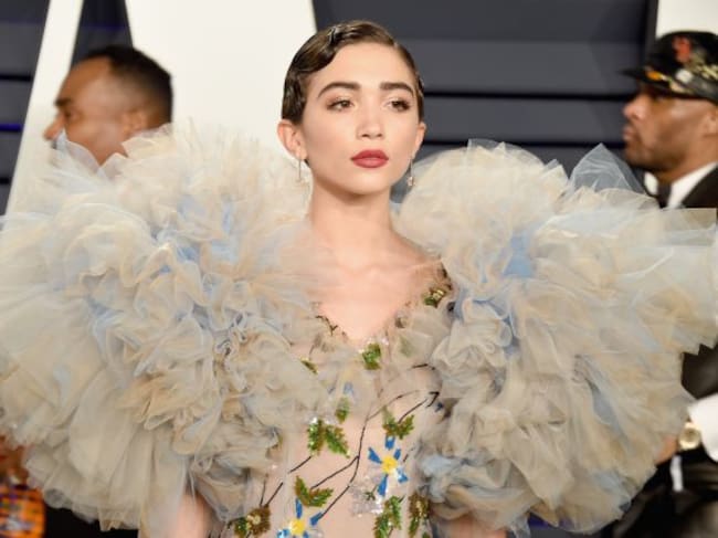 Rowan Blanchard en la Vanity Fair Oscar Party en 2019.