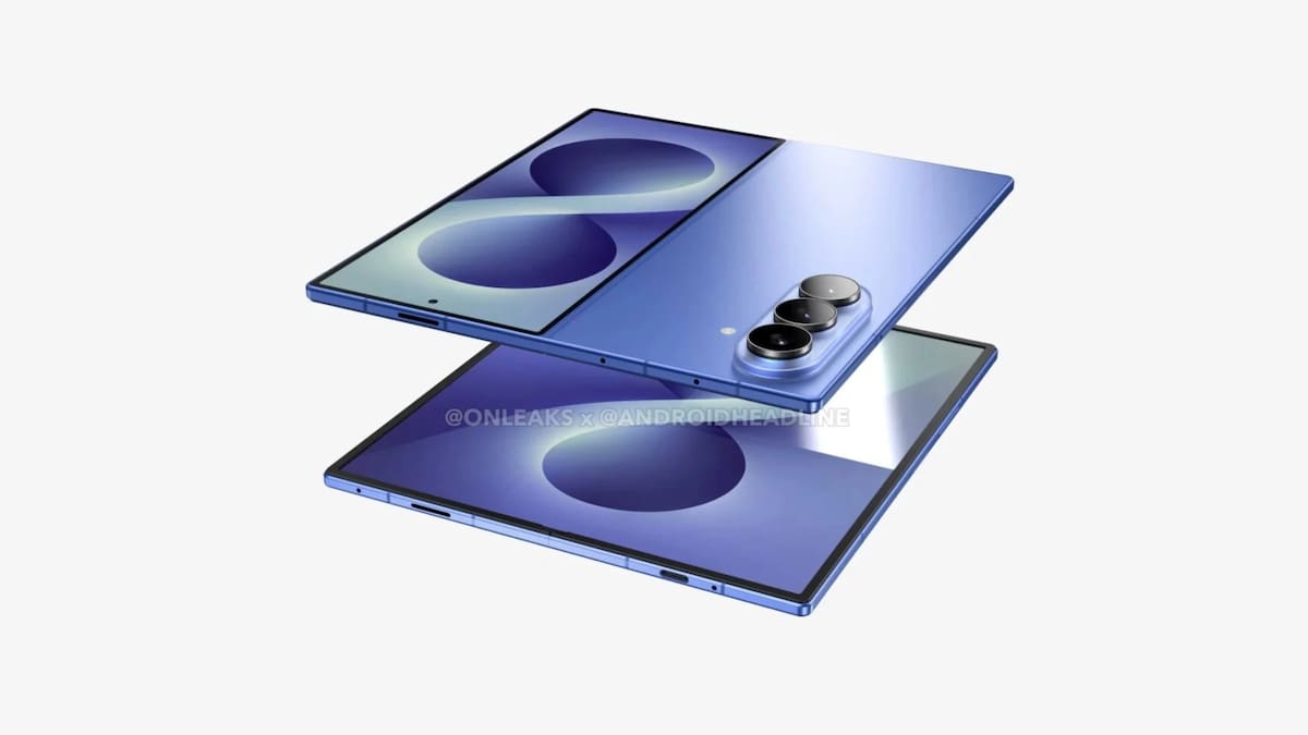 Se filtra el diseño y las dimensiones del Galaxy Z Fold 8