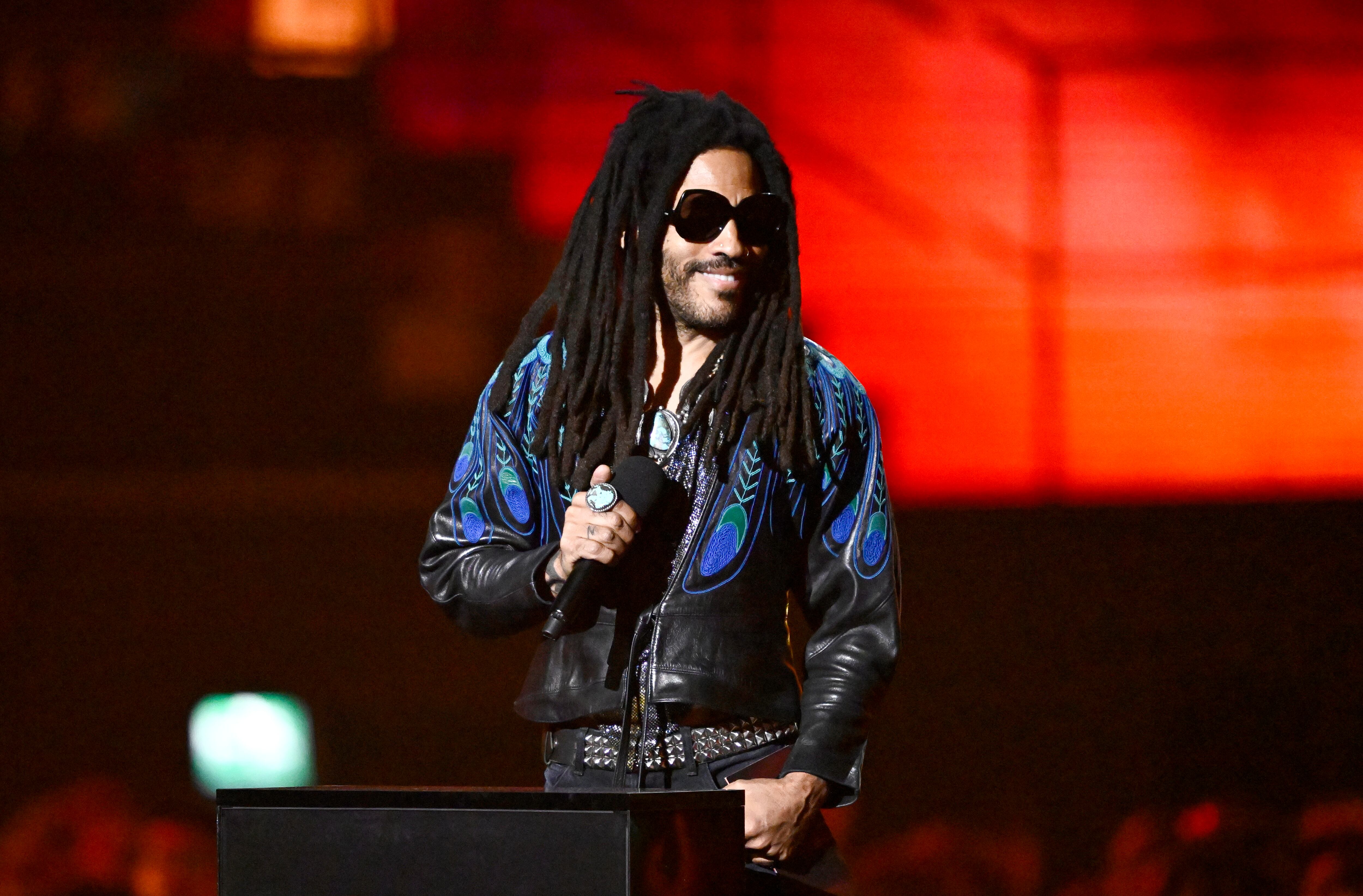 El cantante estadounidense Lenny Kravitz