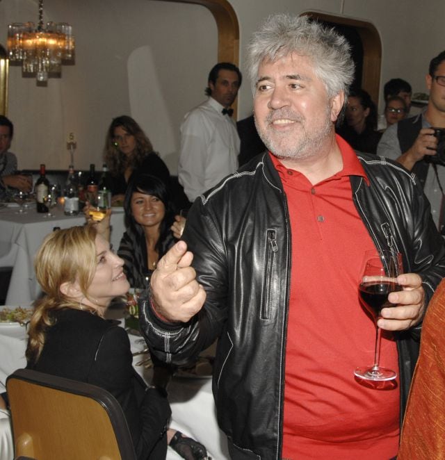 Madonna y Pedro Almodóvar han coincidido en más de una cena.