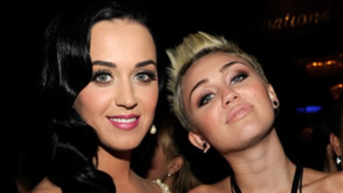Katy Perry habló del beso con Miley Cyrus
