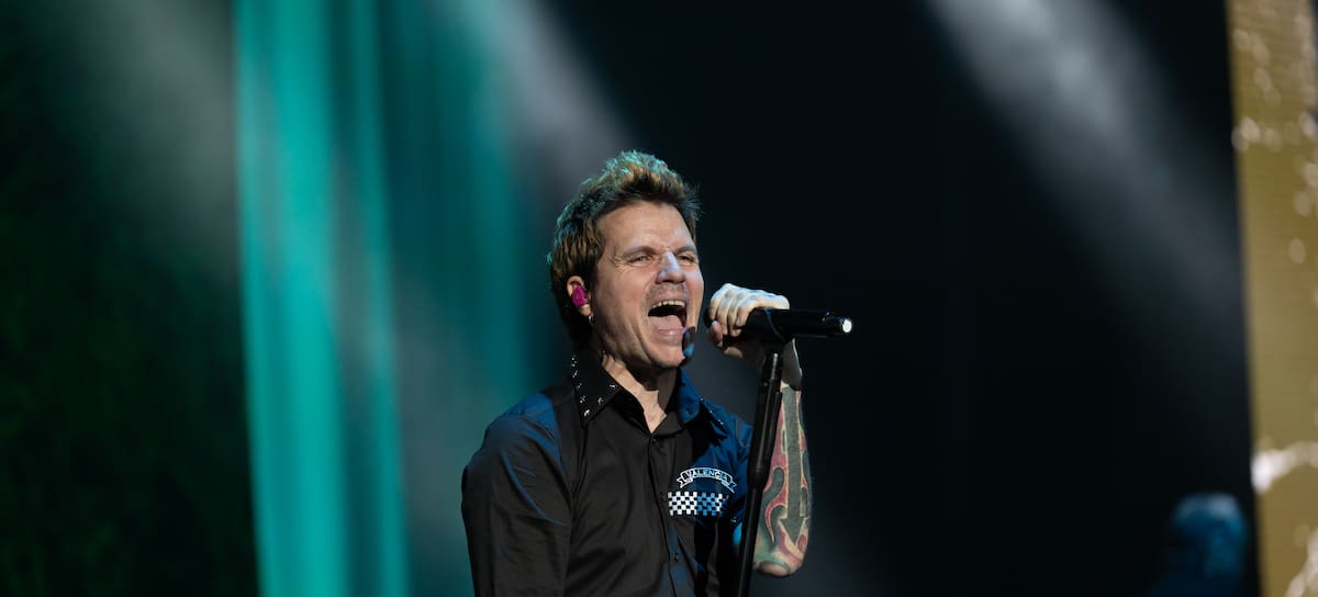 Dani Martín en un concierto en Valencia